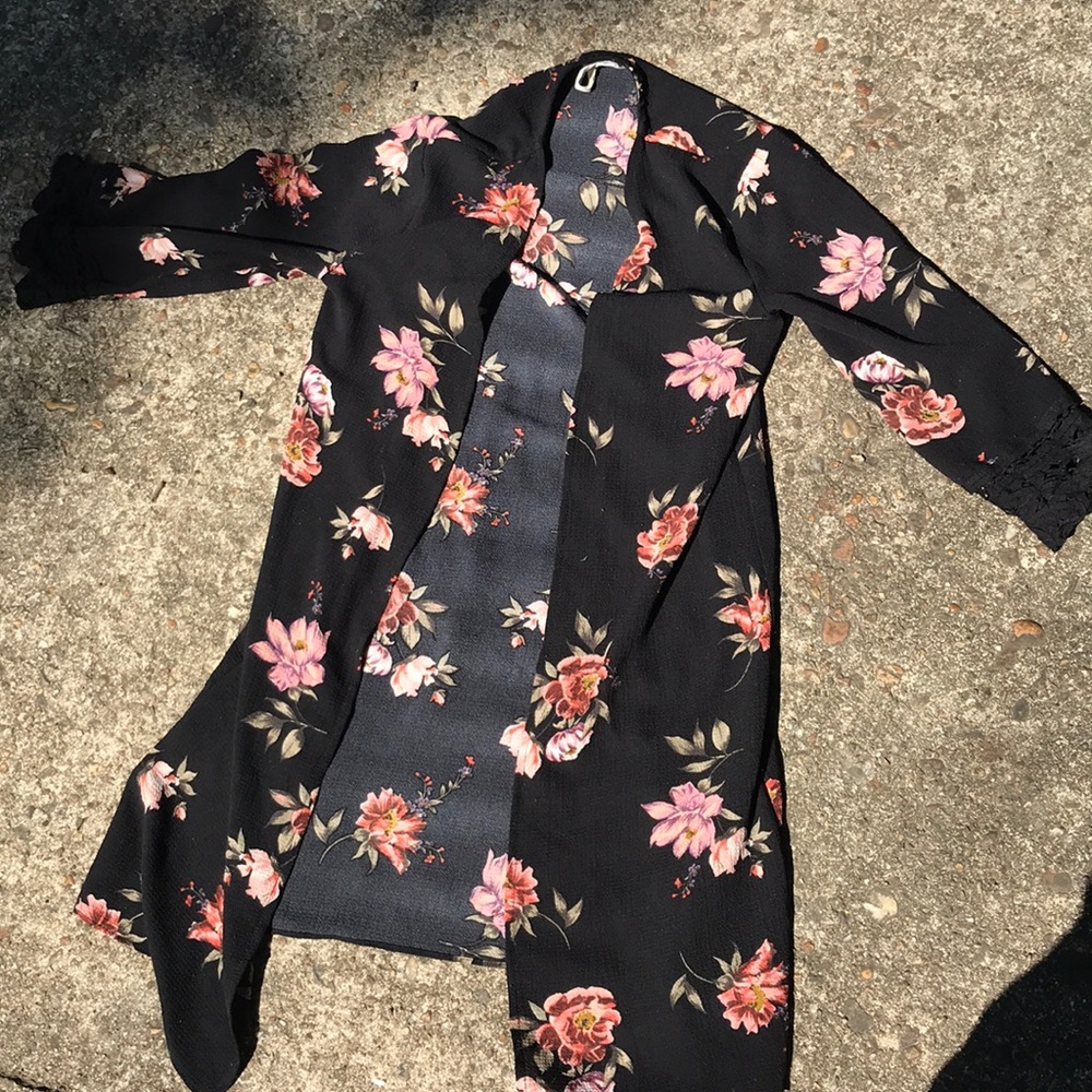 Floral cover-up